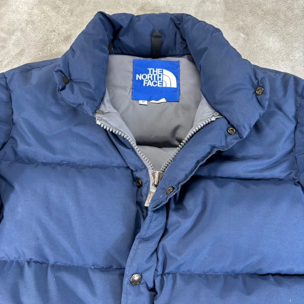 The North Face Puffer Jacket‎ Mens Medium Down fill Blue Vintage Blue Label USA